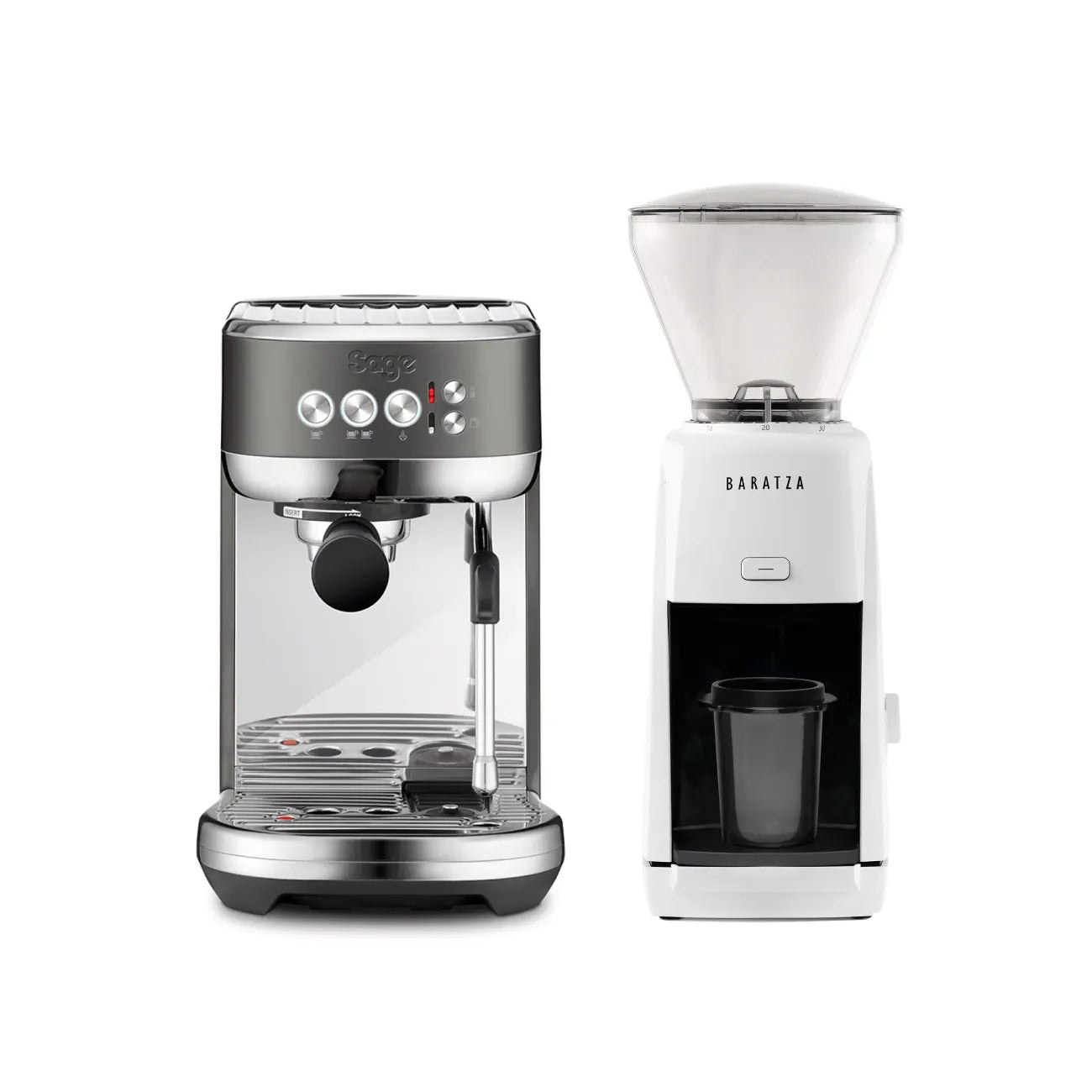 Coffee Machine Bambino Plus + Coffee Grinder Baratza Encore ESP