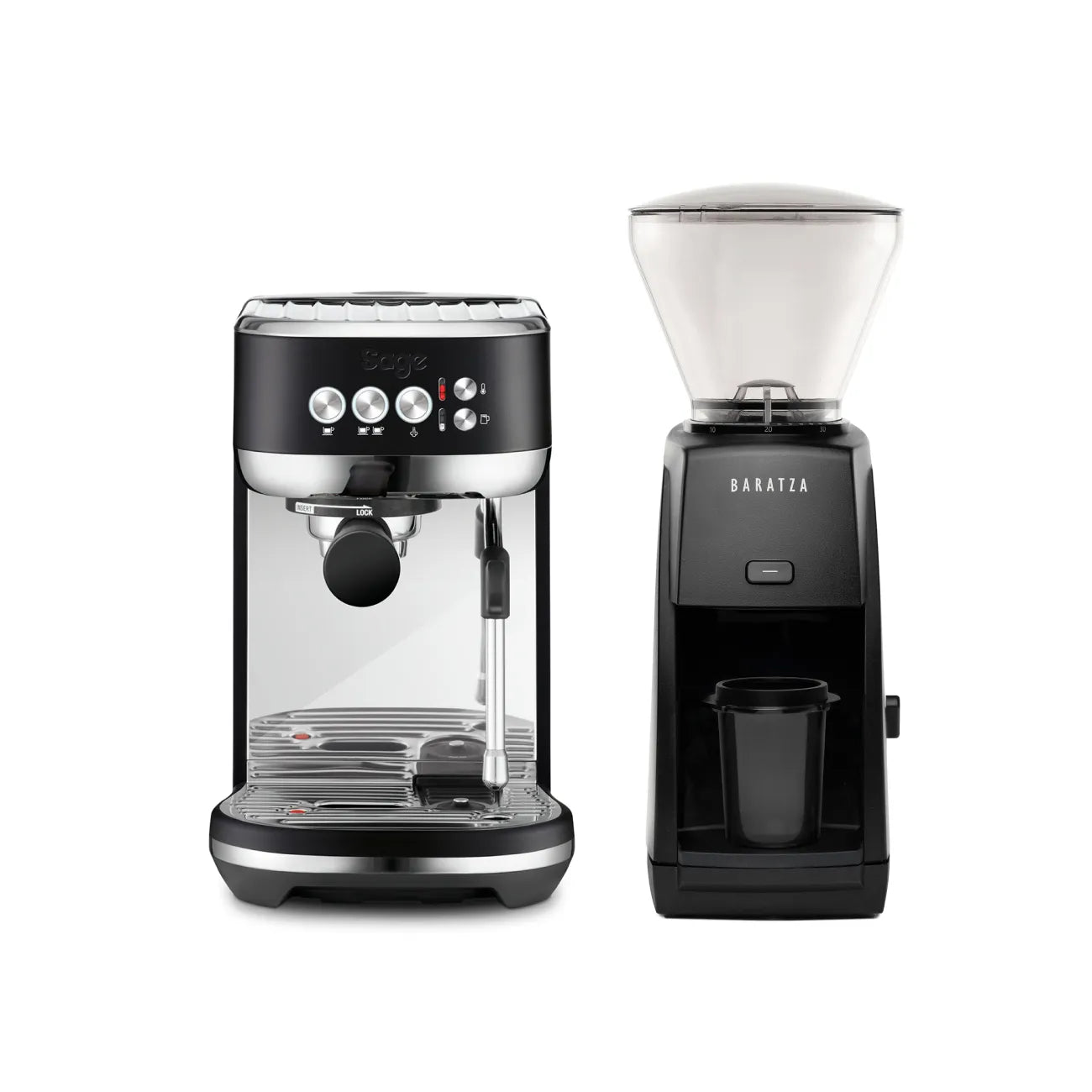 Coffee Machine Bambino Plus + Coffee Grinder Baratza Encore ESP