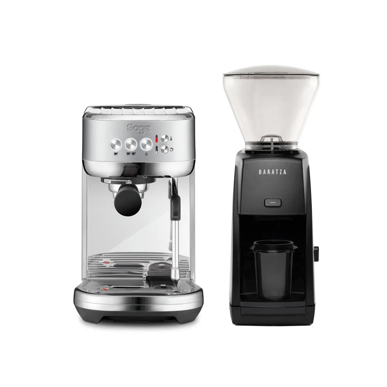 Coffee Machine Bambino Plus + Coffee Grinder Baratza Encore ESP