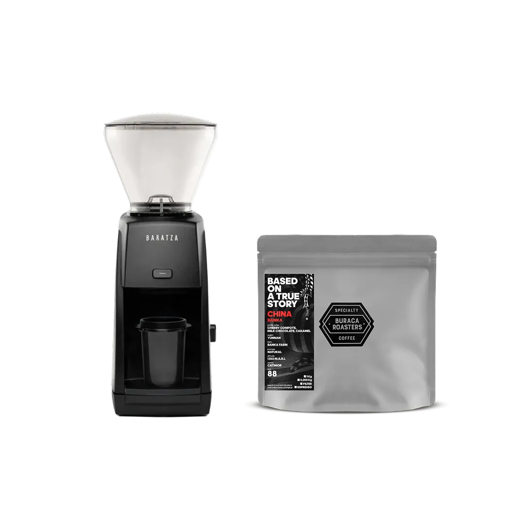 BUNDLE COFFEE GRINDER BARATZA + COFFEE SUBSCRIPTION