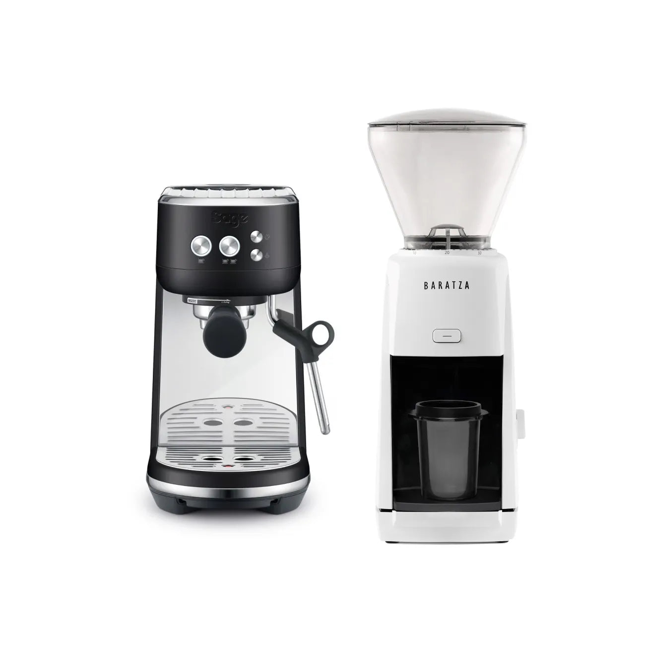 The Bambino Espresso Machine + Baratza Encore ESP Grinder