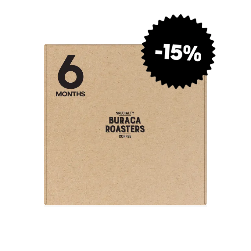 Subscrição de 6 meses The Coffee Adventures Alliance