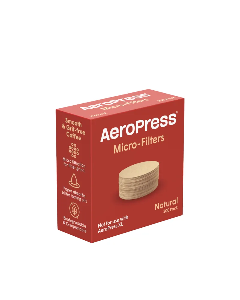 Filtros AeroPress Natural - 200un